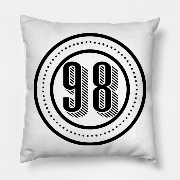 Born in 98 Pillow by -f-e-l-i-x-x-