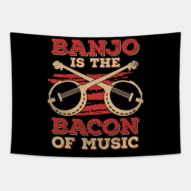 Banjo Is The Bacon Of Music Tapestry by Dolde08