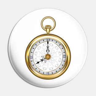 Round Clock Pin