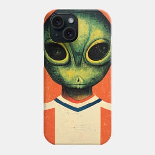 alien passport photo, alien selfie Phone Case