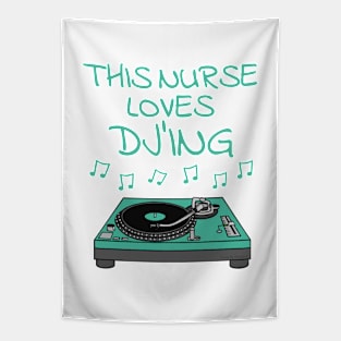This Nurse Loves DJ'ing, DJ Music Producer Musician Tapestry