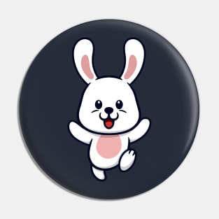 cute bunny cartoon Pin