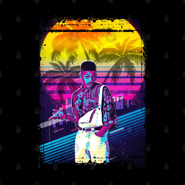 Fresh Prince retro art by PrintstaBee