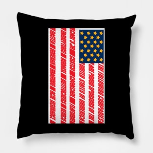 St. God Bless Uhmerica Idiocracy Scoop Pillow