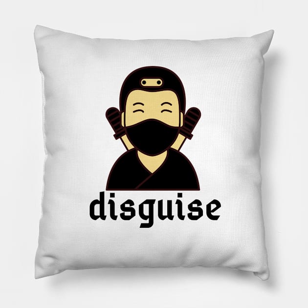 ask me about my ninja disguise Pillow by Success shopping