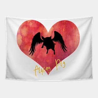 Flying Pig Tapestry