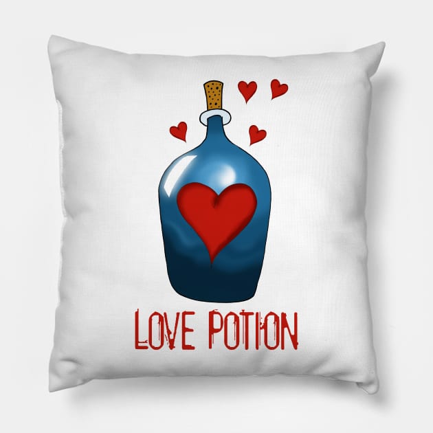 Love Potion Pillow by Scratch