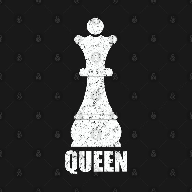 Chess - Chess Piece Queen by Kudostees