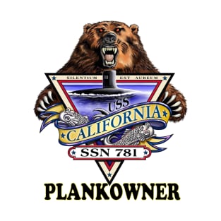 USS California SSN 781Plankowner T-Shirt