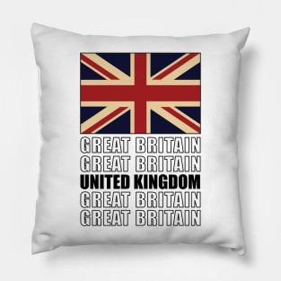 Flag of United Kingdom Pillow