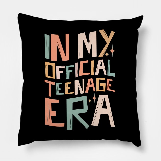 In My Teenage Era Pillow by Teewyld