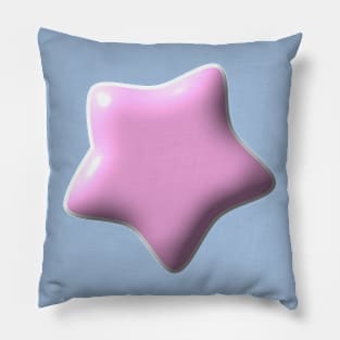 pink stast Pillow