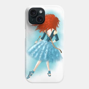 Red Haired Lass Phone Case