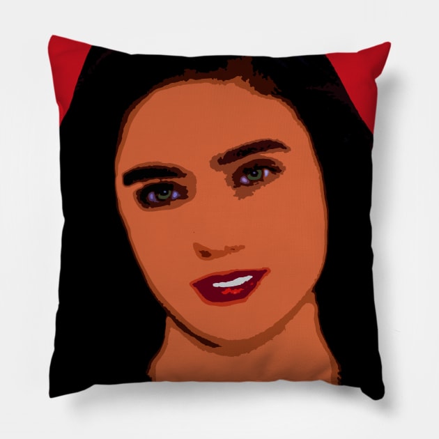 jennifer connelly Pillow by oryan80