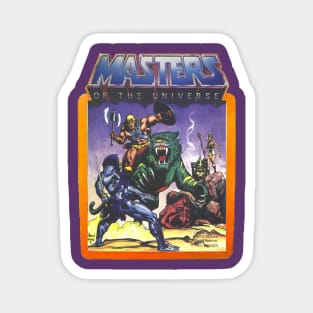 He-Man Masters of the Universe Battle Scene with Skeletor Magnet