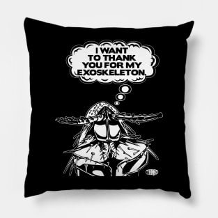 EXOSKELETON MERCH Pillow