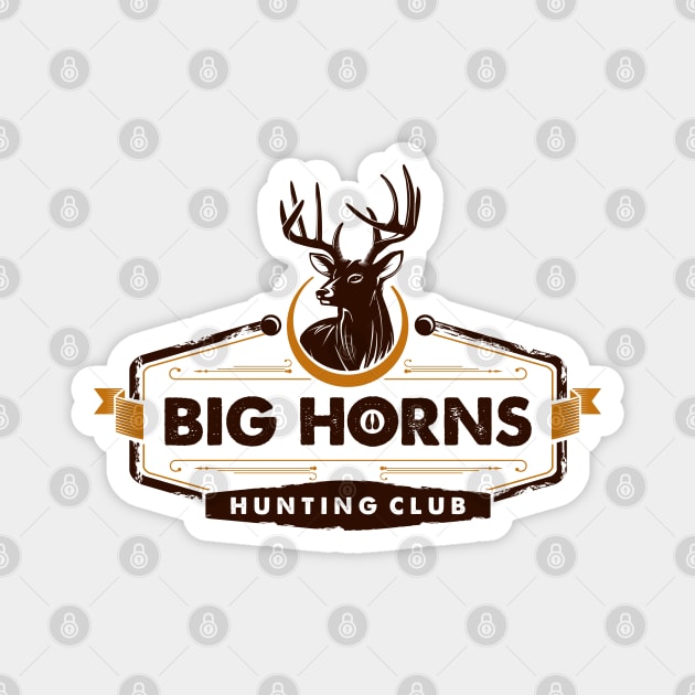 Deer Hunting Club Magnet by michony