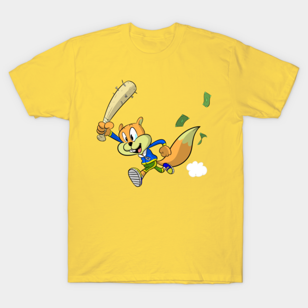 conker's bad fur day shirt