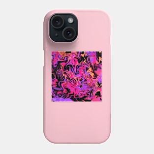 Glitchy Tie Dye Phone Case