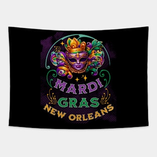 Mardi Gras Queen New Orleans Louisiana Tapestry