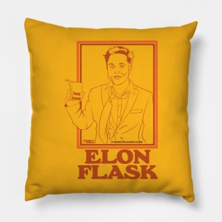 Elon Flask Pillow