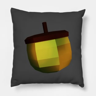 Cute green acorn Pillow