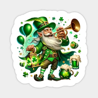 St Patricks Day Leprechaun Magnet