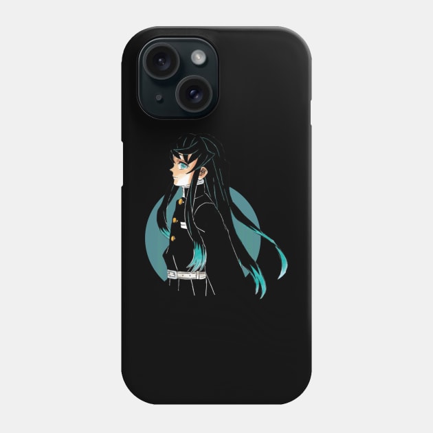 mist hashira sword Phone Case by Sparkledoom