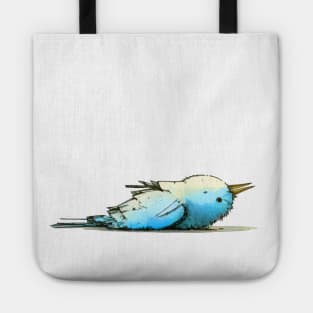 The Blue Bird Social Media is Dead to Me, No. 5 Tote