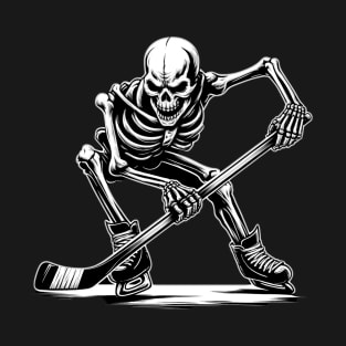 Hockey Skeleton T-Shirt