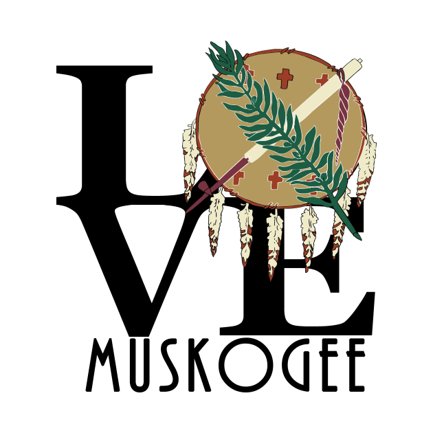 LOVE Muskogee Olahoma by Oklahoma