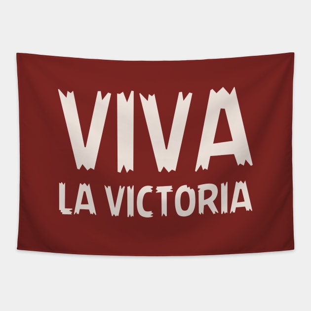 Viva la victoria. Che Guevara's slogan Tapestry by KRUTO