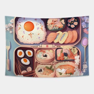 Bento box art Tapestry