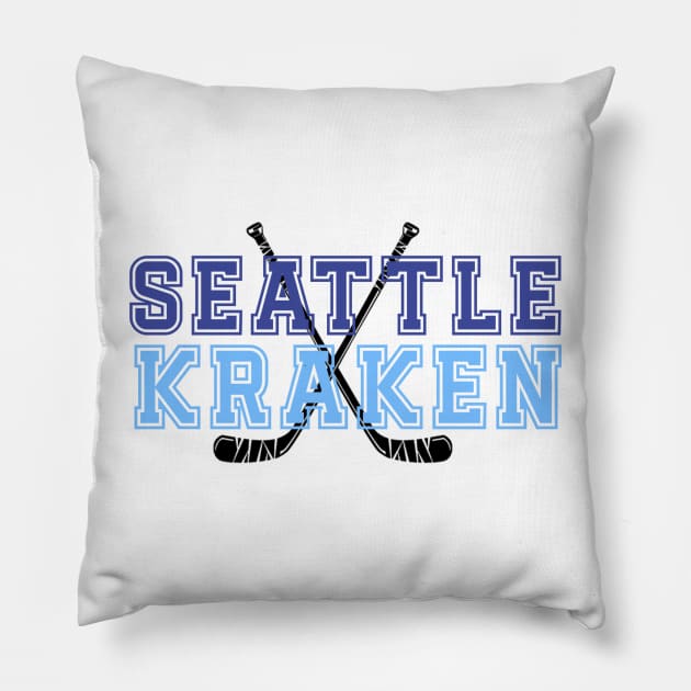 Seattle hockey Pillow by Cahya. Id