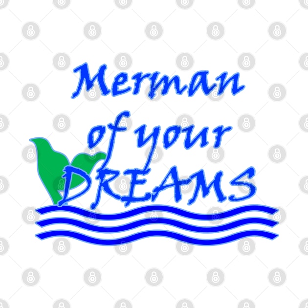 Merman of Your Dreams (Blue) by BlakCircleGirl