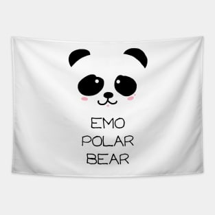 emo polAr bear Tapestry