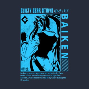 Guilty baiken blue strive T-Shirt