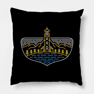 Adventurous Lighthouse Pillow