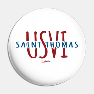 Saint Thomas, USVI (U.S. Virgin Islands) Pin