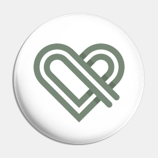 Love Is Green Pin