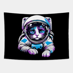 Astronaut cat Tapestry