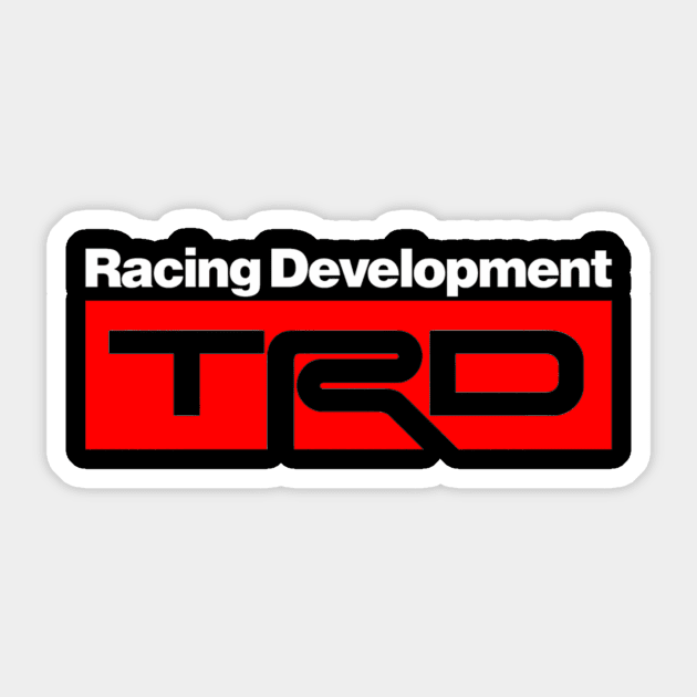 Racing Development Trd - Racing Development Trd - Sticker | TeePublic