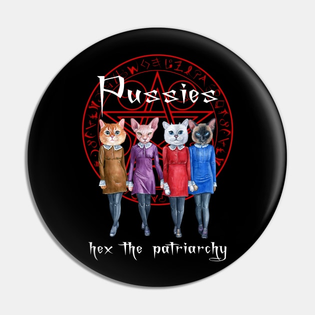 Hex The Patriarchy Pin by Lucia