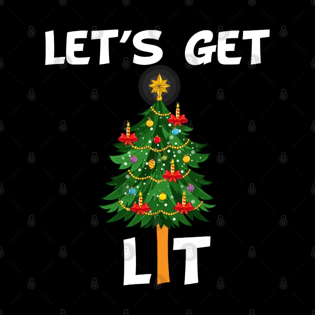 Let's Get Lit tree christmas by medrik