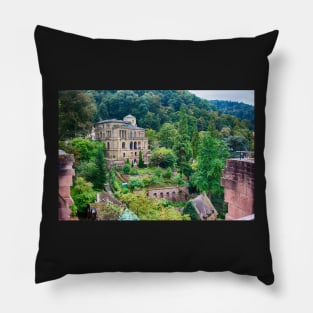 A View from Heidelberg Castle Pillow