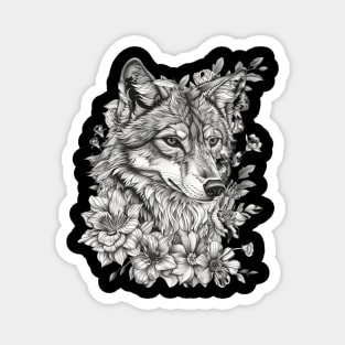 Wolf Conflict Resolution Magnet