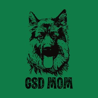 GSD Mom - German Shepherd Dog Mom T-Shirt
