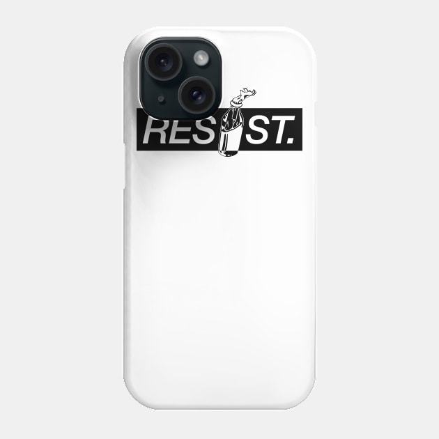 Resist Phone Case by hoopoe