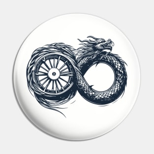 infinity dragon  reborn - the wheel of time Pin