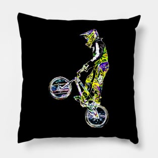 bmx race Pillow